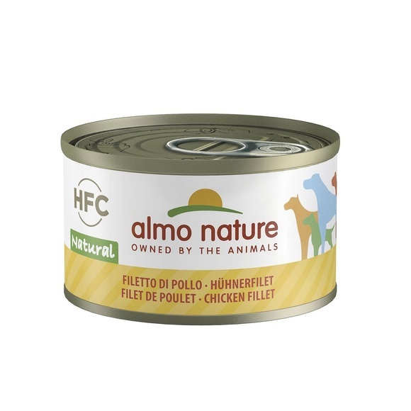 Sparpaket: Almo Nature HFC 24 x 95 g - Hühnerfilet