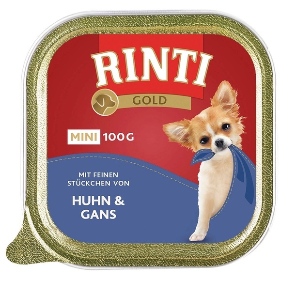 RINTI Gold Mini 6 x 100 g - Huhn & Gans