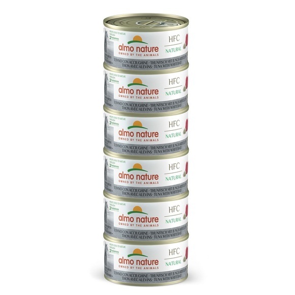 Sparpaket Almo Nature 24 x 70 g - Thunfisch & Jungsardine