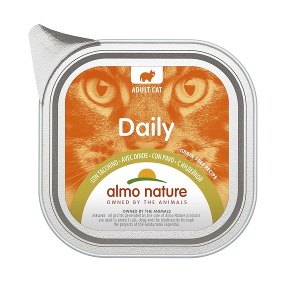 Almo Nature Daily Adult Menu mit Truthahn 100g