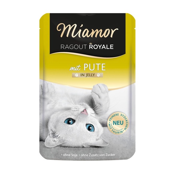 Miamor Ragout Royale in Jelly 22 x 100 g - Pute