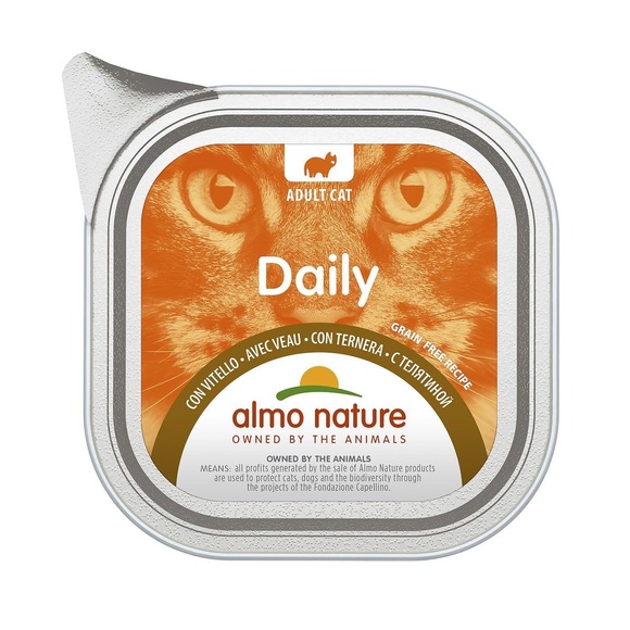 Almo Nature Daily Adult Menu mit Kalb 100g