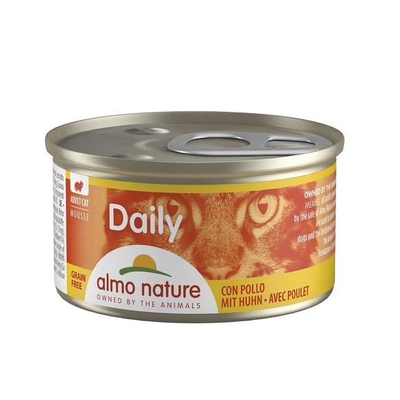 Almo Nature Daily Menu 6 x 85 g - Mousse mit Huhn