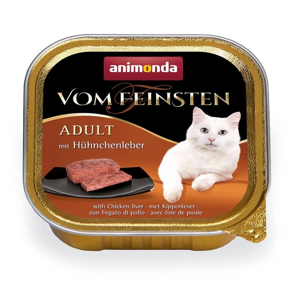 Megapack Animonda vom Feinsten Adult 32 x 100 g - mit Hühnchenleber