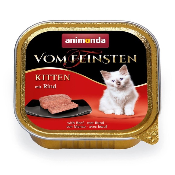 animonda Vom Feinsten Kitten mit Rind 100g