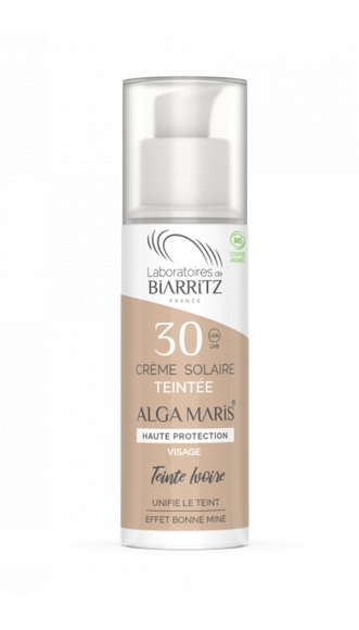 ALGA MARIS Sonnencreme Gesicht getönt Elfenbein LSF 30 (50 ml)