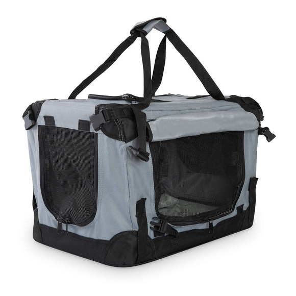 Freezack Hundetransportbox Soft Kennel grau, Grösse XXS (1 Stk)