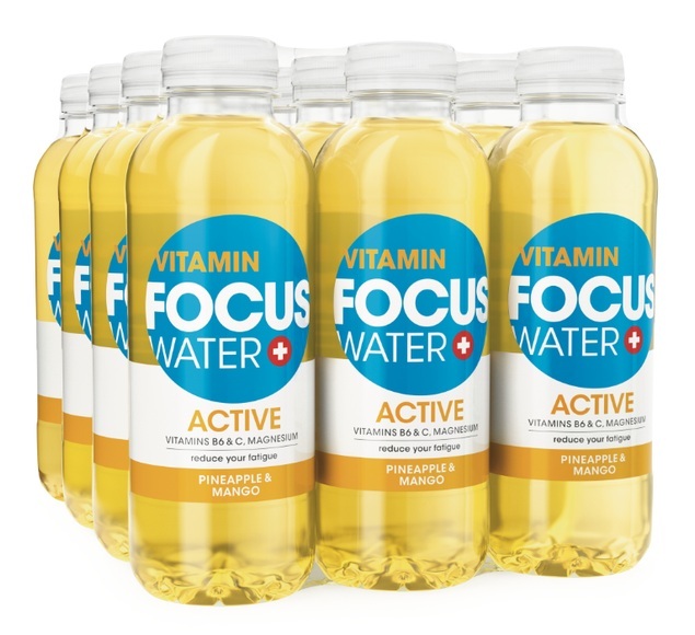 FOCUS WATER active Ananas/Mango (12x50cl)
