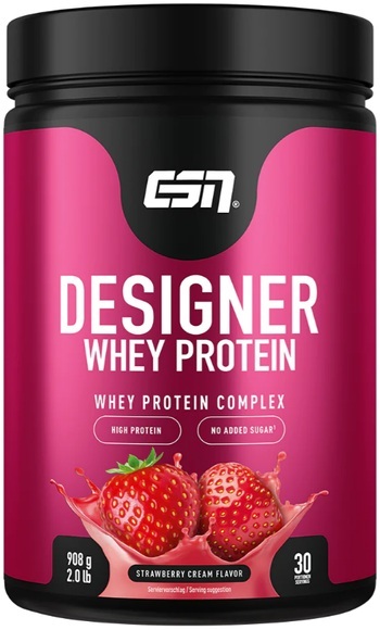ESN Designer Whey Protein Stawberry Cream (908g)