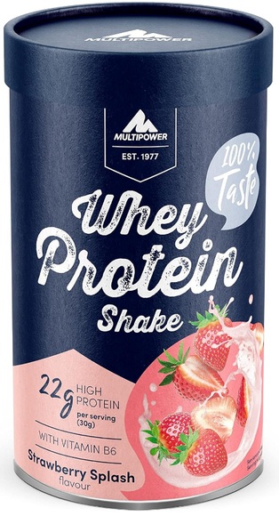 Multipower 100% Pure Whey Protein Strawberry Splash (Beutel 450 g)