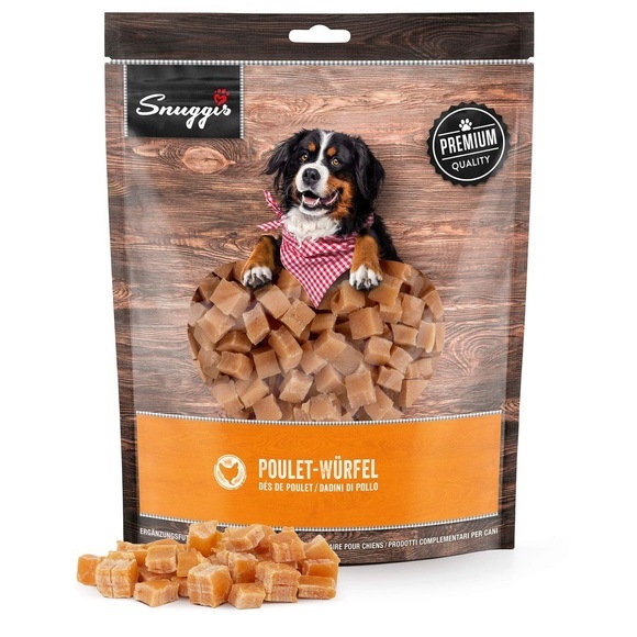 QUALIDOG Poulet Würfel 600g