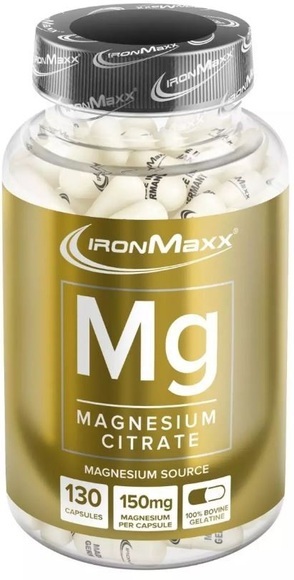 ironMaxx Mg-Magnesium - 130 Kapseln