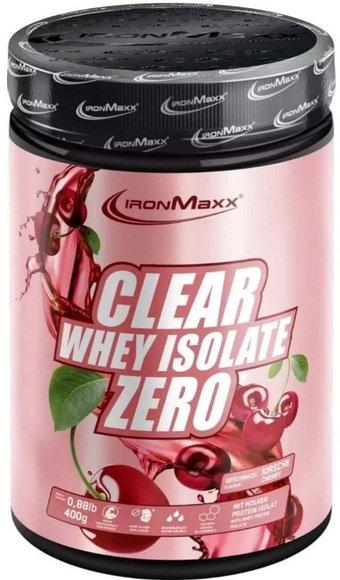 IronMaxx Clear Whey Isolate Zero Cherry (400g)
