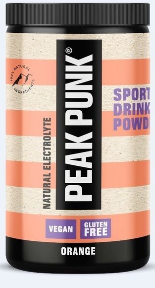PEAK PUNK Natural Electrolyte Sport Drink Orange (600g)