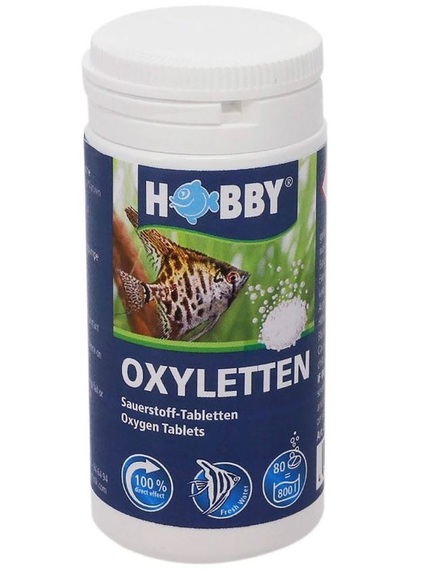 HOBBY Oxyletten Sauerstoff-Tabletten 80 Stück