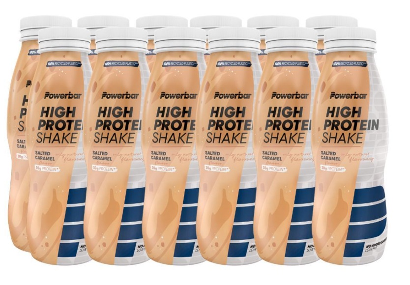 Protein Plus High Protein Shake - 12x330ml - Salted Caramel