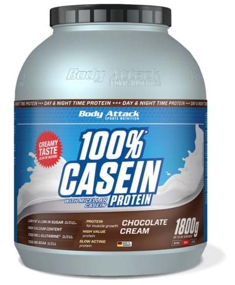 100% Casein Protein - 1800g - Chocolate Cream