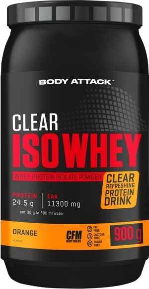 Body Attack Clear Iso Whey Orange (900g)