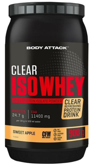 Clear Iso Whey - 900g - Sweet Apple