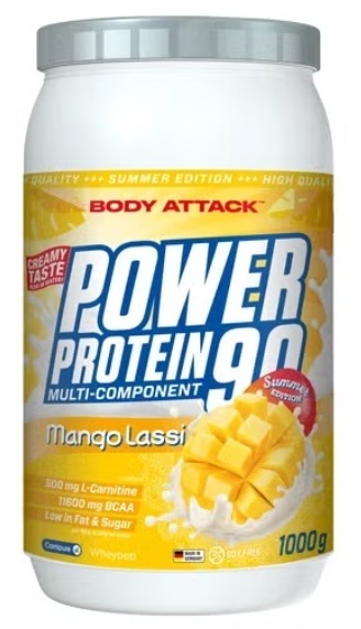 Body Attack Power Protein 90 Mango Lassi (1000g)