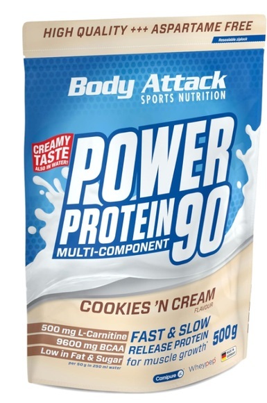 Body Attack Sports Nutrition GmbH & Co. KG Body Attack Power Protein 90 Cookies 'N Cream