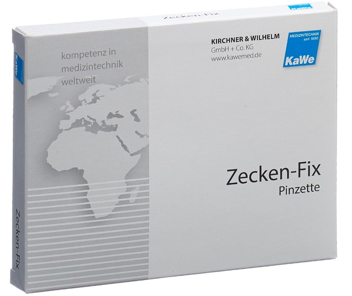 Kawe Zeckenpinzette Edelstahl (1 Stück)