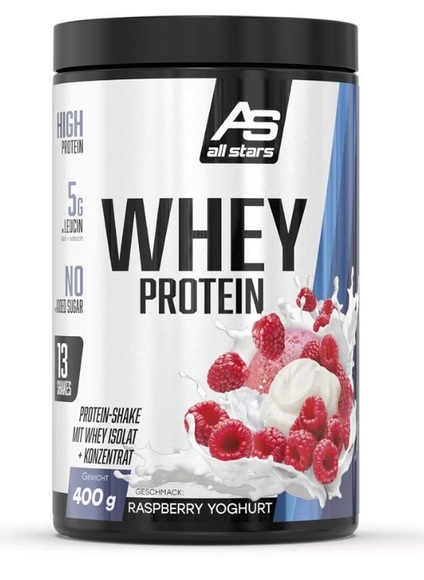 All Stars Whey Protein Raspberry Yoghurt (400g)
