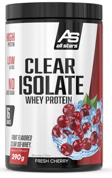 All Stars Clear Isolate Whey Protein Fresh Cherry (390g)