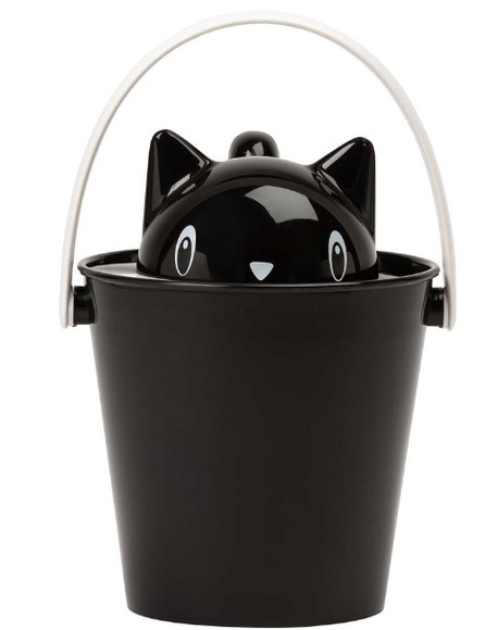 United Pets Aufbewahrungsbox Crick für Hundefutter schwarz, 20x20x28cm (1 Stk)