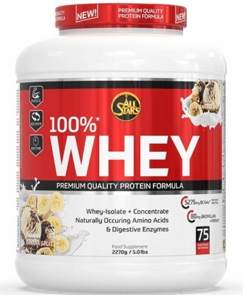 100% Whey Premium - 2270g - Banana Split