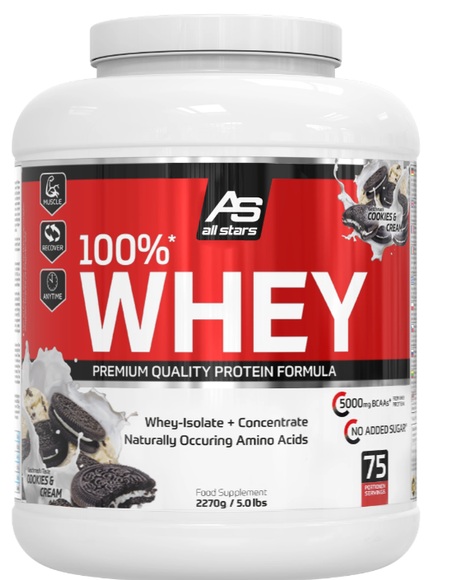 100% Whey Premium - 2270g - Cookies & Cream