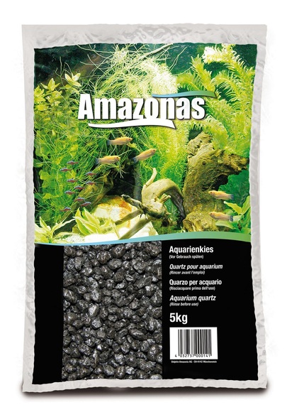 Kies farbig 2-3mm schwarz 5kg