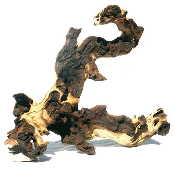 Mopani Holz 15-30cm sandgestrahlt