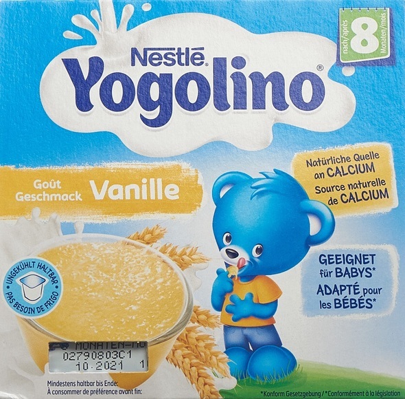 Baby Dessert Vanille 4x100g