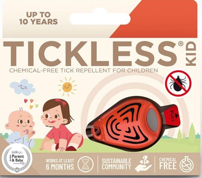 Tickless Kid Zeckenschutz orange 1 Stück