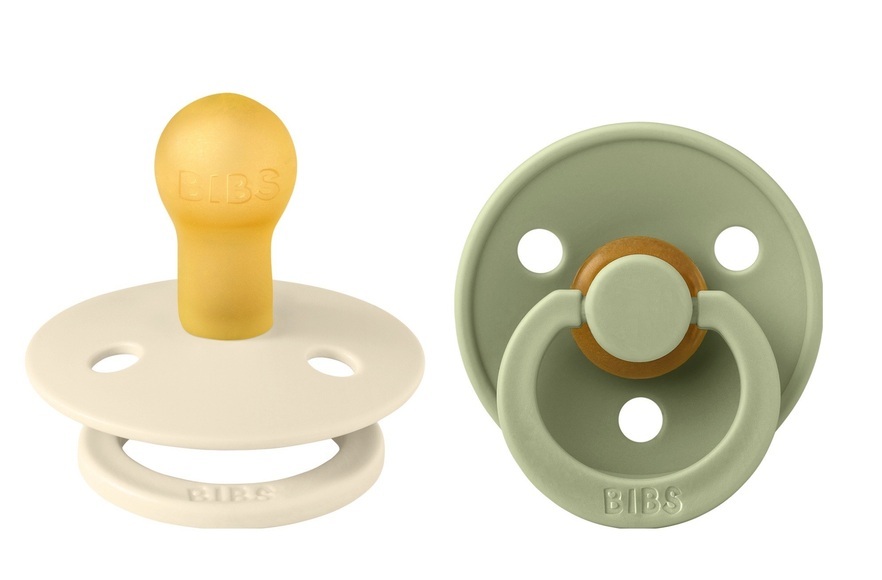 BIBS® BIBS COLOUR Salbei - Ivory 0 - 6 Monate Größe 1