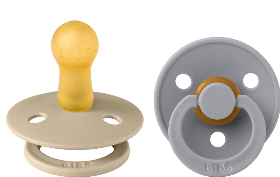 BIBS® Schnuller Colour Cloud & Vanilla 0-6 Monate, 2 Stk.