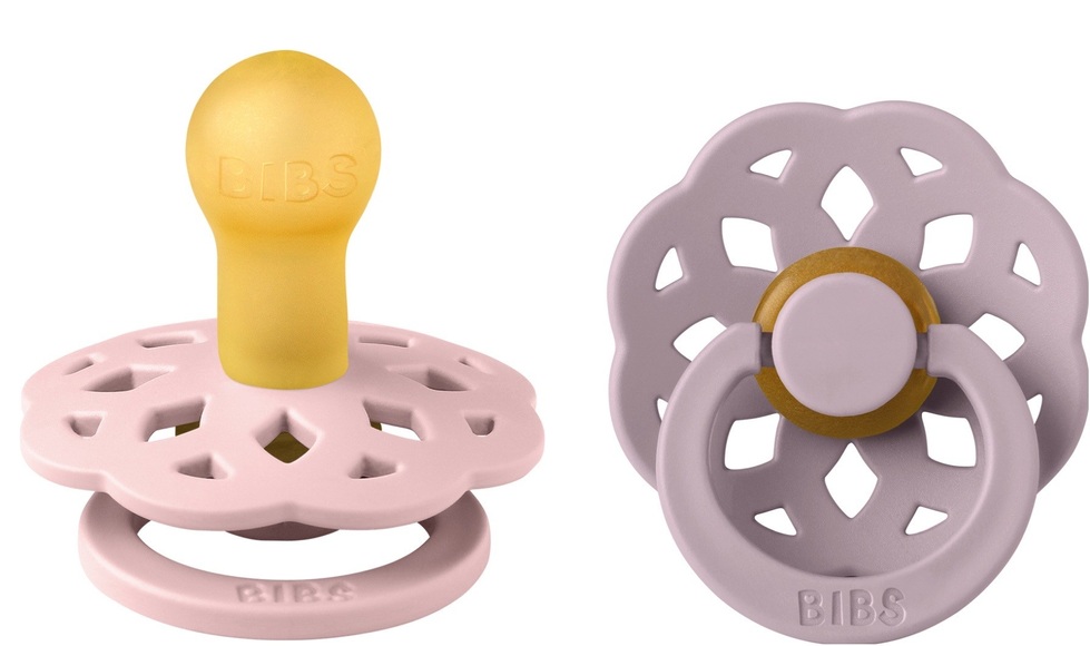 BIBS Schnuller Boheme 0-6 Monate Blossom/Dusky Lilac