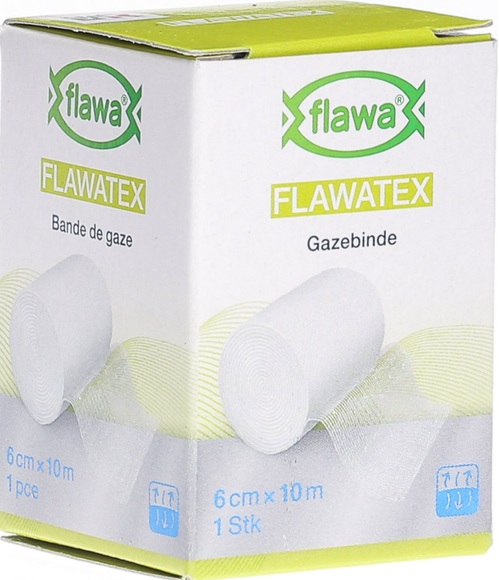 flawa Gazebinde 6cmx10m unelastisch (1 Stück)