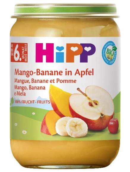 HiPP Mango-Banane in Apfel