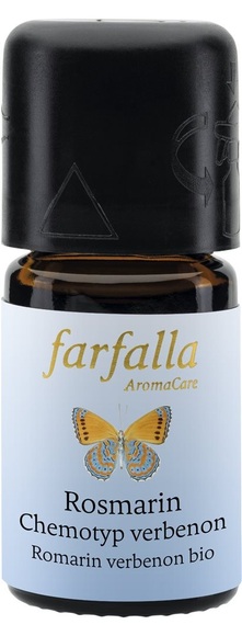 Farfalla Rosmarin Verbenon bio, ätherisches Öl (5ml)