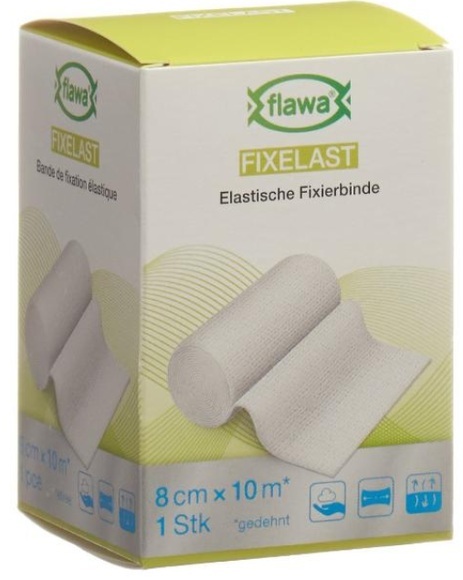 flawa Fixelast Fixierbinde 8cmx10m (1 Stück)