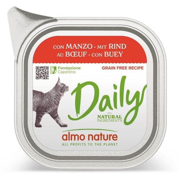 Almo Nature Daily Adult Menu mit Rind 100g