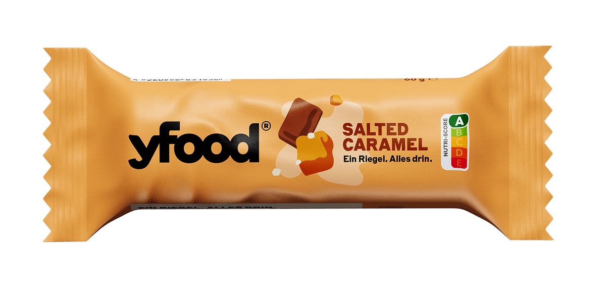 YFood Classic Riegel Salted Caramel & Chocolate (60g)