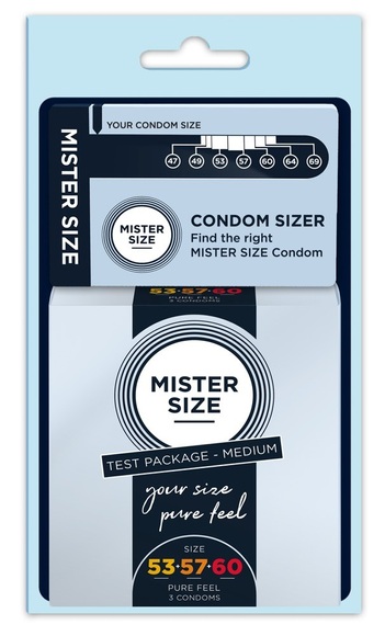 Mister Size Test Set Medium Kondome (3 Stk)