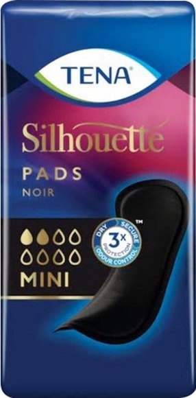 TENA Silhouette Noir Mini Pad (18 Stück)