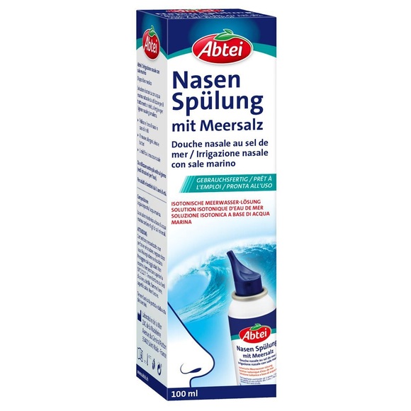 Abtei Nasen Spülung mit Meersalz 100ML