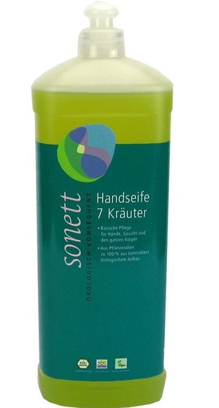 Sonett Handseife 7 Kräuter Nachfüllflasche (1 lt)