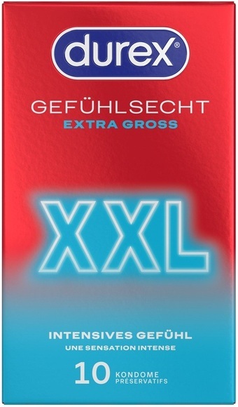 Durex gefühlsecht extra groß10