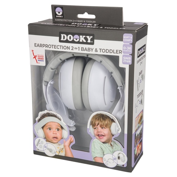 DOOKY Gehörschutz 2in1 für Baby und Kleinkind (1 Stk)